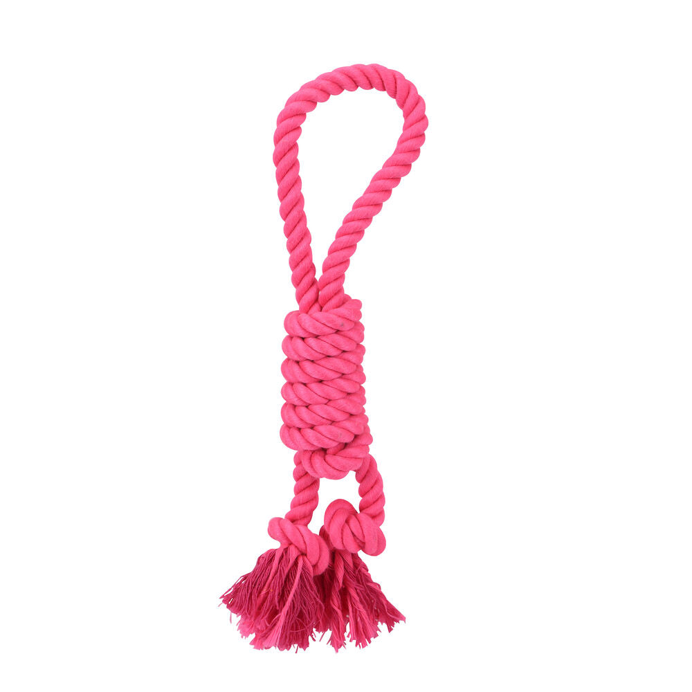 Juguete de Cuerda para Perros Hearts & Homies - Rosa