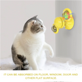 Molinillo Giratorio con Bolas LED para Gatos