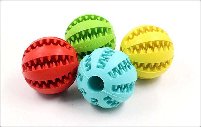 Pelota de Goma Dispensadora de Premios para Perros y Gatos