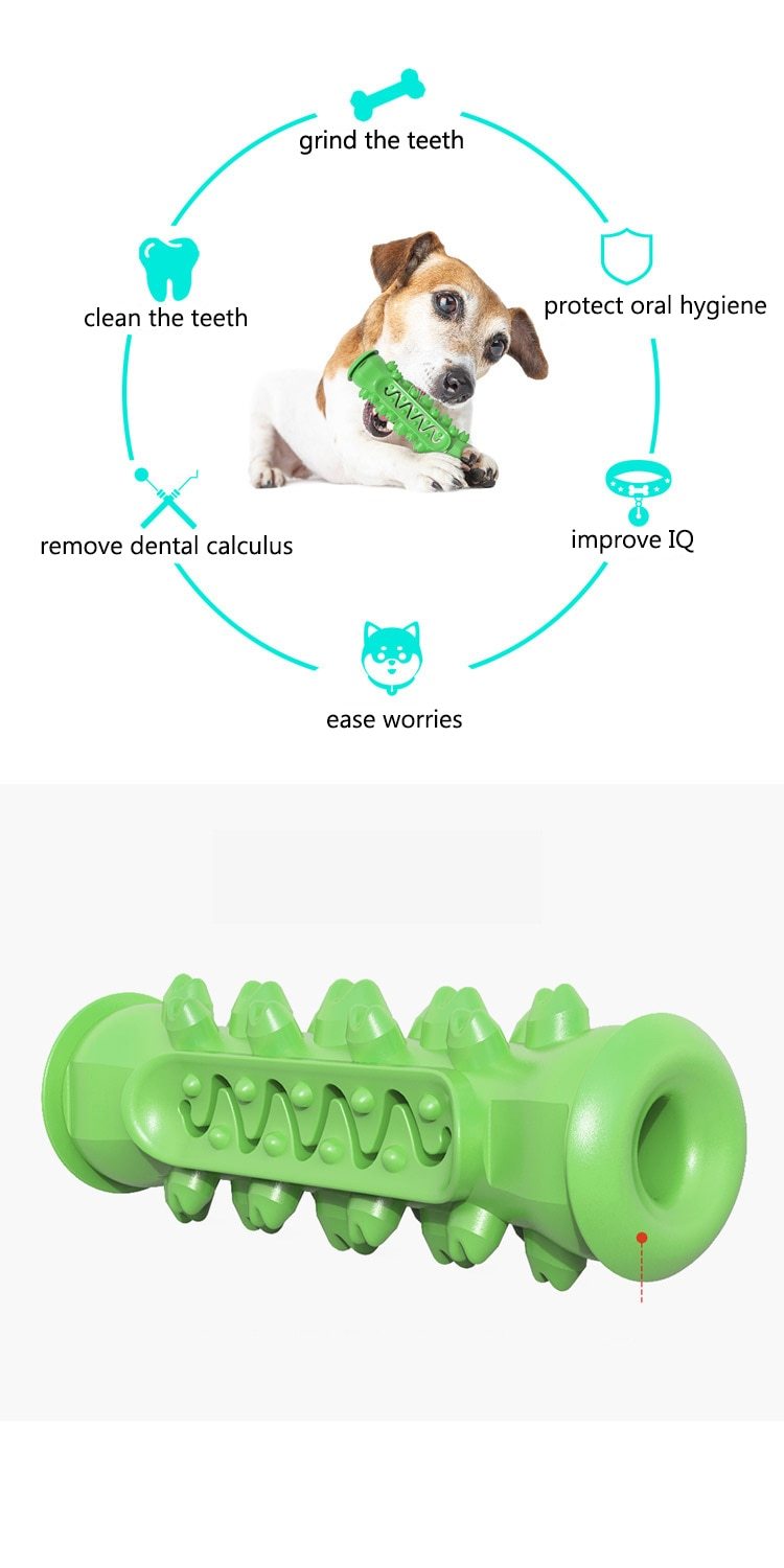 Mordedor de Goma para Perros - Limpieza Dental